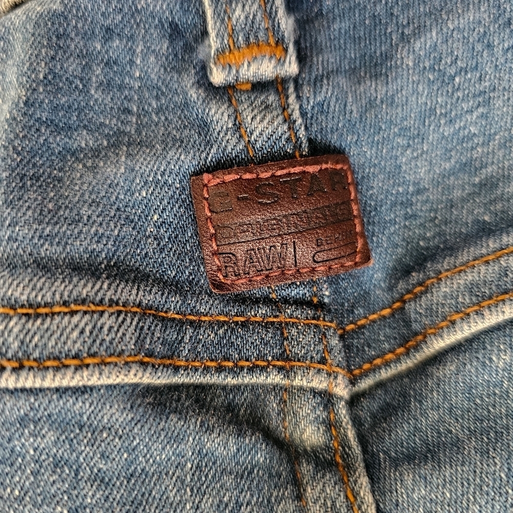 G-Star Raw Elwood 5620 3D Slim Jeans Size W33 L30 - Picture 12 of 13